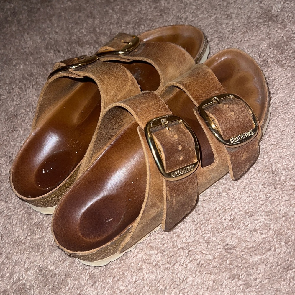 Women’s big buckle Birkenstock